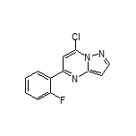 7-Chloro-5-(2-fluorophenyl)pyrazolo[1,5-a]pyrimidine