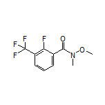 2-Fluoro-N-methoxy-N-methyl-3-(trifluoromethyl)benzamide