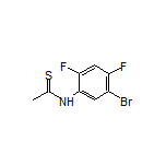 N-(5-Bromo-2,4-difluorophenyl)ethanethioamide