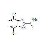 1-(4,7-Dibromo-1H-benzo[d]imidazol-2-yl)ethanamine