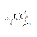 5-(Methoxycarbonyl)-1-methyl-1H-indazole-3-carboxylic Acid