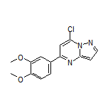 7-Chloro-5-(3,4-dimethoxyphenyl)pyrazolo[1,5-a]pyrimidine