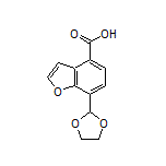 7-(1,3-Dioxolan-2-yl)benzofuran-4-carboxylic Acid