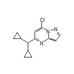 7-Chloro-5-(dicyclopropylmethyl)pyrazolo[1,5-a]pyrimidine