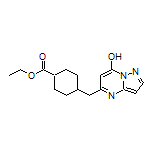 Ethyl 4-[(7-Hydroxypyrazolo[1,5-a]pyrimidin-5-yl)methyl]cyclohexanecarboxylate