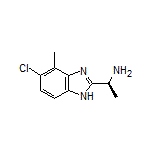 (S)-1-(5-Chloro-4-methyl-1H-benzo[d]imidazol-2-yl)ethanamine