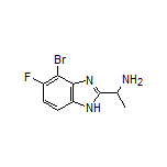 1-(4-Bromo-5-fluoro-1H-benzo[d]imidazol-2-yl)ethanamine