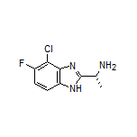 (R)-1-(4-Chloro-5-fluoro-1H-benzo[d]imidazol-2-yl)ethanamine