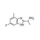 1-(6-Fluoro-4-methyl-1H-benzo[d]imidazol-2-yl)ethanamine