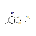 1-(4-Bromo-6-methyl-1H-benzo[d]imidazol-2-yl)ethanamine