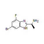 (S)-1-(6-Bromo-4-fluoro-1H-benzo[d]imidazol-2-yl)ethanamine