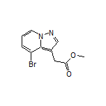 Methyl 2-(4-Bromopyrazolo[1,5-a]pyridin-3-yl)acetate