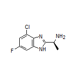 (S)-1-(4-Chloro-6-fluoro-1H-benzo[d]imidazol-2-yl)ethanamine