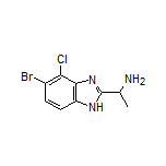 1-(5-Bromo-4-chloro-1H-benzo[d]imidazol-2-yl)ethanamine