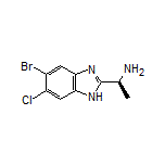 (S)-1-(5-Bromo-6-chloro-1H-benzo[d]imidazol-2-yl)ethanamine