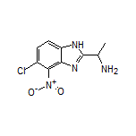 1-(5-Chloro-4-nitro-1H-benzo[d]imidazol-2-yl)ethanamine