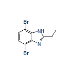 4,7-Dibromo-2-ethylbenzimidazole