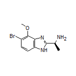 (S)-1-(5-Bromo-4-methoxy-1H-benzo[d]imidazol-2-yl)ethanamine