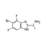 1-(5-Bromo-4,6-difluoro-1H-benzo[d]imidazol-2-yl)ethanamine