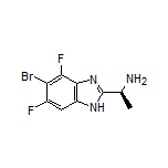 (S)-1-(5-Bromo-4,6-difluoro-1H-benzo[d]imidazol-2-yl)ethanamine