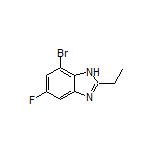 7-Bromo-2-ethyl-5-fluorobenzimidazole