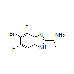 (R)-1-(5-Bromo-4,6-difluoro-1H-benzo[d]imidazol-2-yl)ethanamine