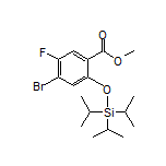 Methyl 4-Bromo-5-fluoro-2-[(triisopropylsilyl)oxy]benzoate