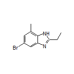 5-Bromo-2-ethyl-7-methylbenzimidazole