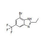 7-Bromo-2-ethyl-5-(trifluoromethyl)benzimidazole