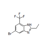 5-Bromo-2-ethyl-7-(trifluoromethyl)benzimidazole