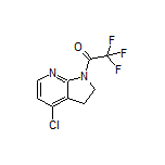 1-(4-Chloro-2,3-dihydro-1H-pyrrolo[2,3-b]pyridin-1-yl)-2,2,2-trifluoroethan-1-one