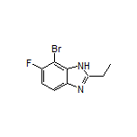 7-Bromo-2-ethyl-6-fluorobenzimidazole