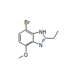 7-Bromo-2-ethyl-4-methoxybenzimidazole