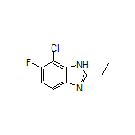 7-Chloro-2-ethyl-6-fluorobenzimidazole