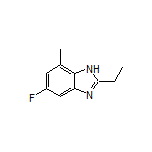 2-Ethyl-5-fluoro-7-methylbenzimidazole