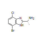 (R)-1-(7-Bromo-4-chloro-1H-benzo[d]imidazol-2-yl)ethanamine