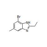 7-Bromo-2-ethyl-5-methylbenzimidazole
