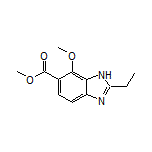 Methyl 2-Ethyl-7-methoxybenzimidazole-6-carboxylate