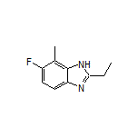 2-Ethyl-6-fluoro-7-methylbenzimidazole