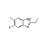 2-Ethyl-5-fluoro-6-methylbenzimidazole