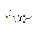 Methyl 2-Ethyl-4-methylbenzimidazole-6-carboxylate