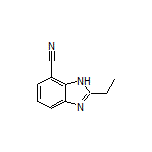 2-Ethylbenzimidazole-7-carbonitrile