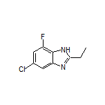 5-Chloro-2-ethyl-7-fluorobenzimidazole