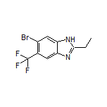 6-Bromo-2-ethyl-5-(trifluoromethyl)benzimidazole