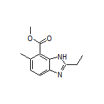 Methyl 2-Ethyl-6-methylbenzimidazole-7-carboxylate