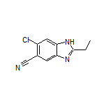 6-Chloro-2-ethylbenzimidazole-5-carbonitrile