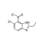 6-Chloro-2-ethyl-7-nitrobenzimidazole