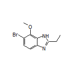 6-Bromo-2-ethyl-7-methoxybenzimidazole