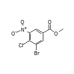 Methyl 3-Bromo-4-chloro-5-nitrobenzoate