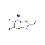 7-Bromo-2-ethyl-5,6-difluorobenzimidazole